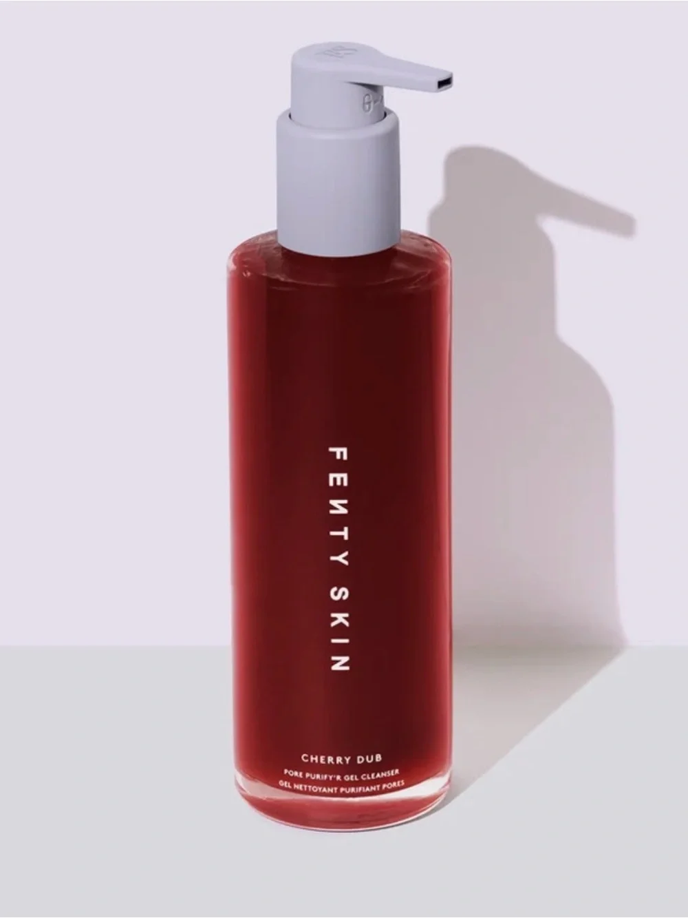 Fenty Beauty Cherry Dub Gel Cleanser - Red & White